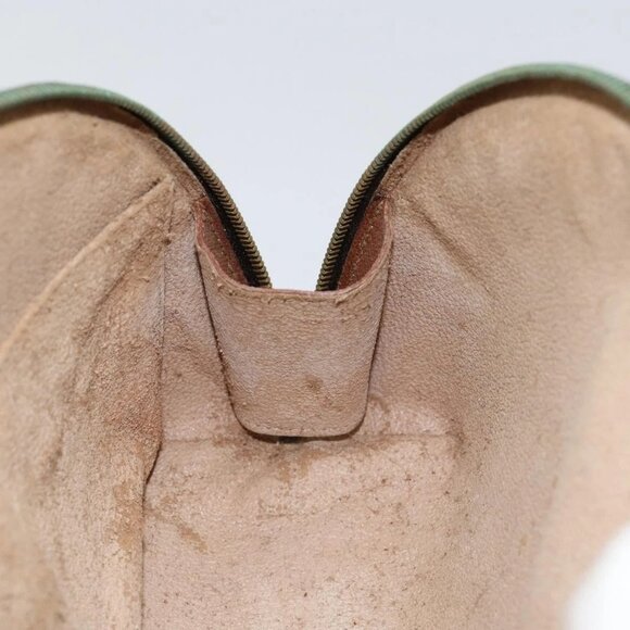 LOUIS VUITTON Monogram Trousse Demi Ronde Cosmetic Pouch M47520 LV Auth 150155 - Picture 11 of 16